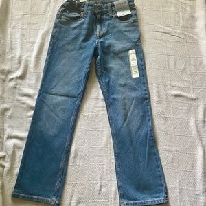 Cat & Jack - Youth Straight Leg Jeans with Tags  - Adjustable Waist Size 12